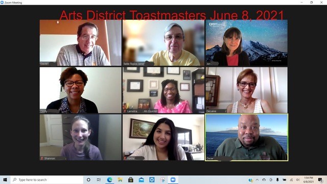 Club Coaching rejuvenates Arts District Toastmasters Club 7452
