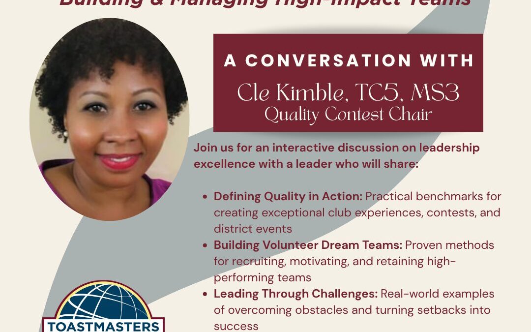 Lead Like a Champion: Building & Managing High-Impact Teams