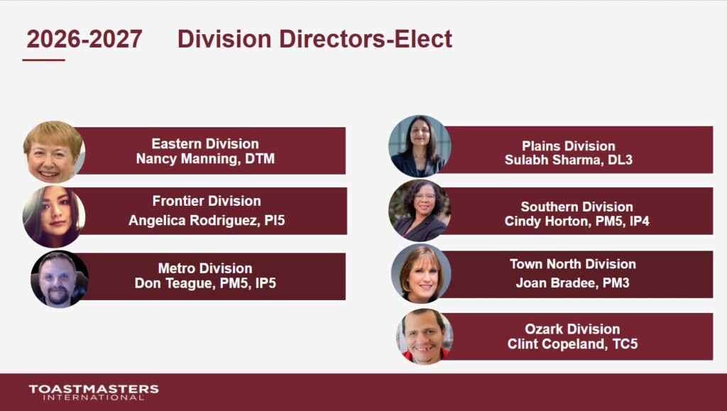 District 50 Elected Officials for 2026-2027